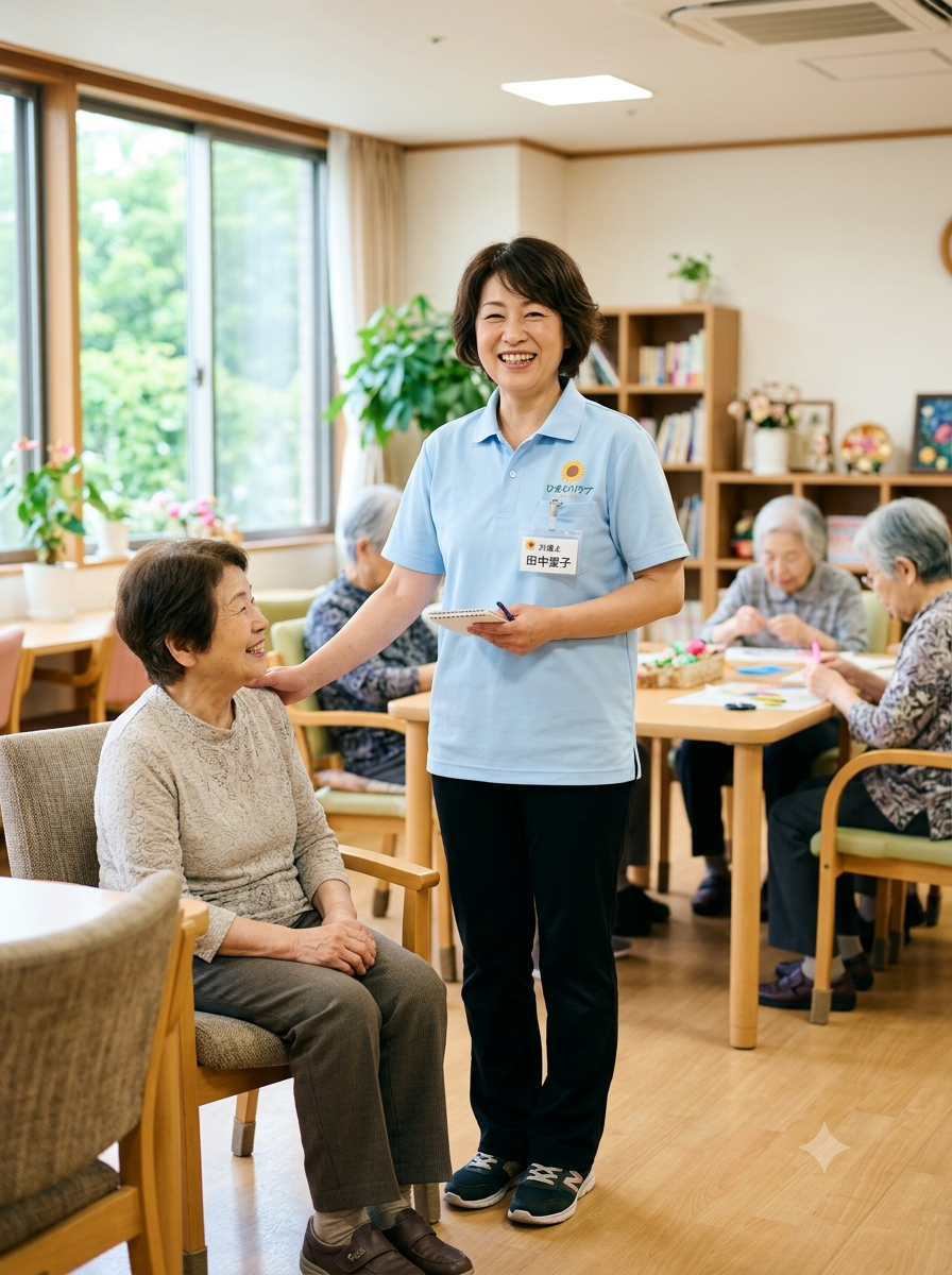 ひだまりの郷(デモ) 職員Aさん