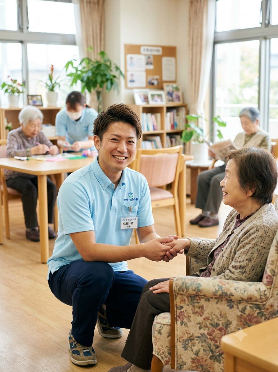 ひだまりの郷(デモ) 職員Bさん